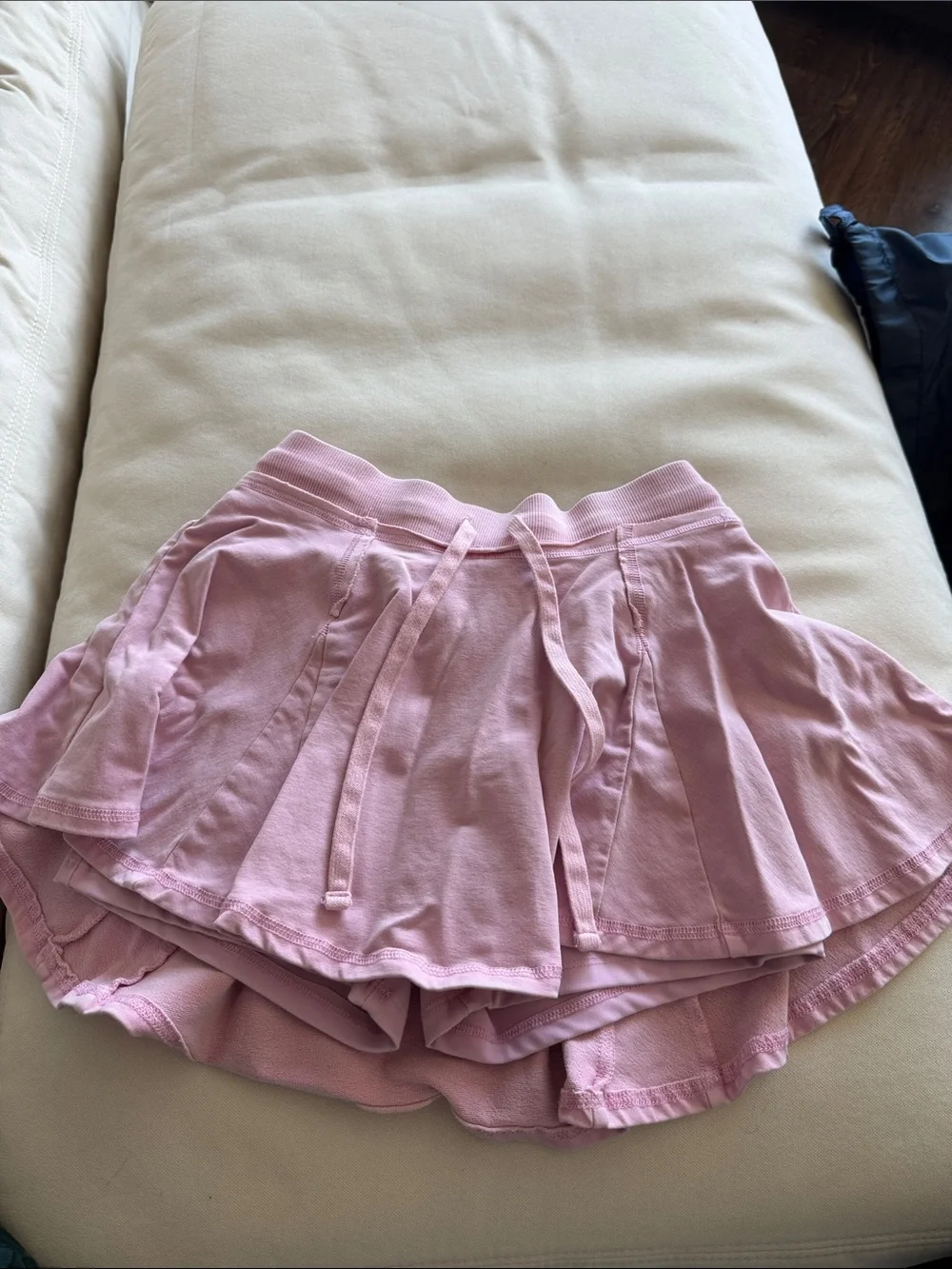Women’s Pink Drawstring Skort
